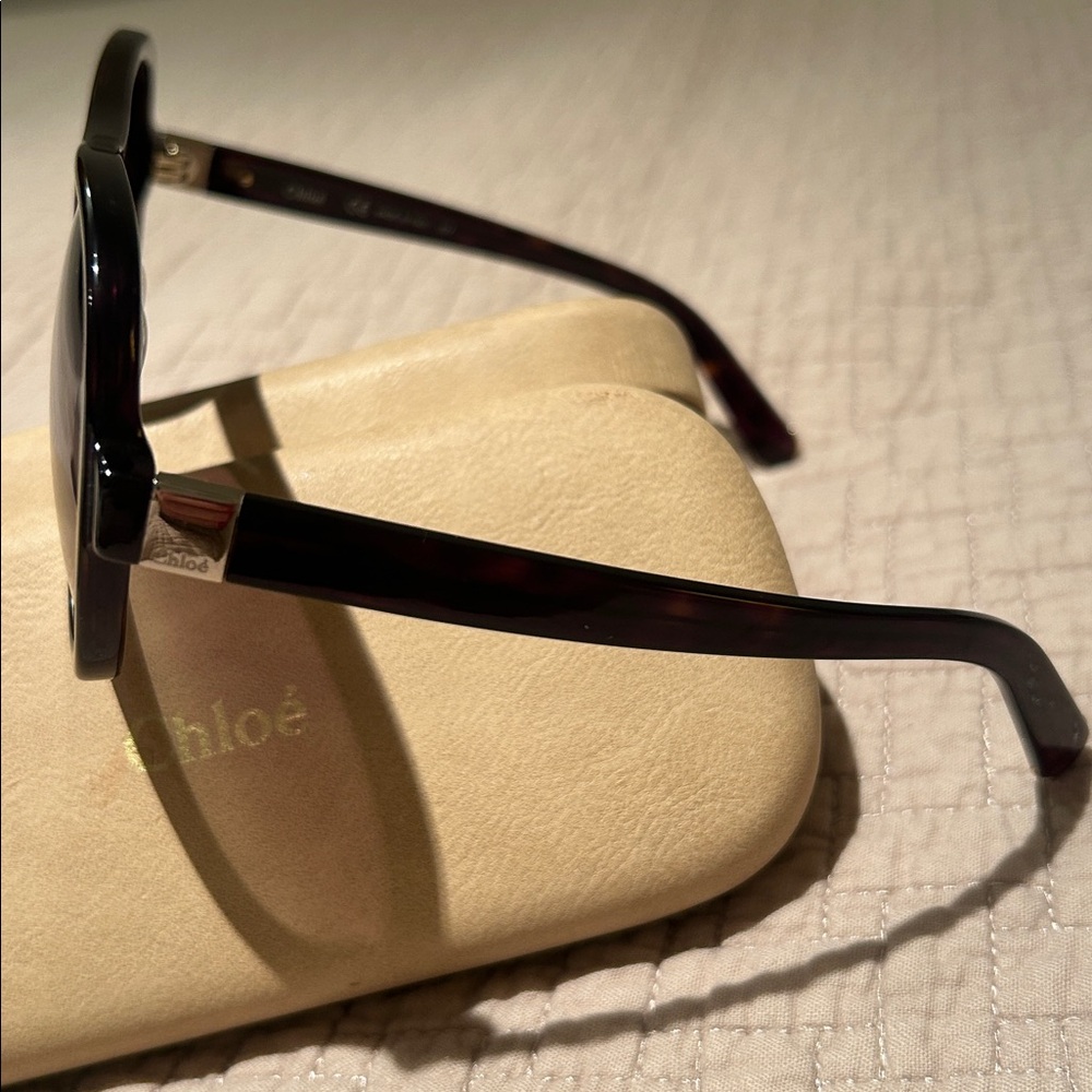 Women's Chloe Brown Sunglasses - Picture 3 of 9